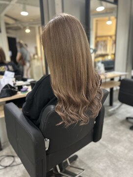 ラフ 難波店(LAFF) #黒髪#ボブルフ#ネビージュ#小顔#ワンレン