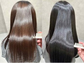ミュウ(Miiiu)の写真/【自分史上最高のツヤ髪へ】自信の持てる理想の髪質へ導く◎ヘアケアに特化した注目サロン☆