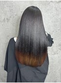 髪質改善　髪質改善カラー　エンドカラー　裾カラー　ヘアケア
