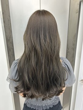 ビューナゴヤ 名駅(VIEW NAGOYA) 前髪/イメチェン/ロング/オリーブグレージュ/グレージュ
