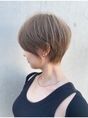 ショートボブ髪型30代40代50代前髪あり前髪なし面長丸顔【倉田】