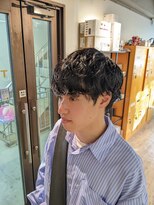 コワファーストナガサキシャンプーボーイ(COIFF1RST NAGASAKI SHAMPOO BOY)&nbsp;軽めマッシュ×シャドウパーマ