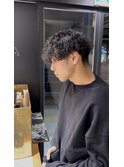 波巻きツイストスパイラルパーマ
