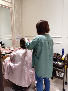 ビューティーサロン ニコル(beautysalon nicole)の写真/《マンツーマン施術で対応◎》カウンセリングから仕上げまで同じ担当*要望が伝えやすく、気疲れもないです!