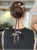 【あきら】ヘアセットカチモリ卒業式結婚式パーティーヘア