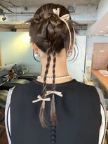 【あきら】ヘアセットカチモリ卒業式結婚式パーティーヘア