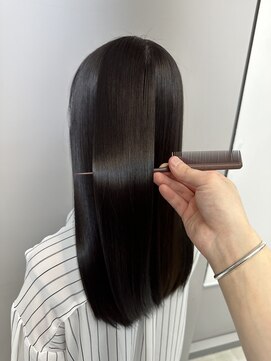 アン ビー(an B) 美髪_髪質改善カラー_ブルーブラック