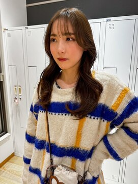 シー 野田店(she.) レイヤーカット×こっくりブラウン