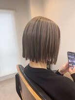 トト 船橋店(toto.)&nbsp;メルティーカラー似合わせカットウェーブミディアムボブ[船橋]