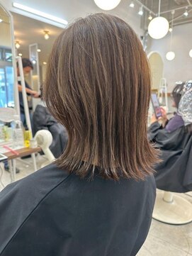 コンティロミー(CONTI ROMMY.) 20代~50代◎くびれウルフ細めハイライト☆くすみベージュ◎