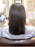 サラサラセミロング/まとまり髪/ヘアエステ/髪質改善/ストレート