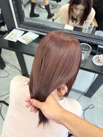 エス 天満店(esu) kr178ピンクカラー/ピンクブラウン/レッドカラー/レッドブラウン