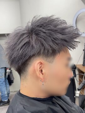 ゴールドシブヤ(GOALD SHIBUYA) 【リアルお客様スタイル】ハイトーンジェットモヒカン