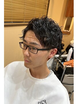 ヘアーフリーティー Hair freety ツイストスパイラルパーマ アップバング