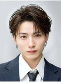 フェザービジネス耳掛けジェントルニュアンスセンターパート