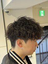リンカラン トロワ(LINGKARAN Trois)&nbsp;ツイストスパイラルパーマ　マッシュ