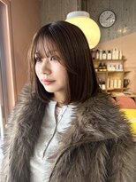 マルソー&nbsp;明るめブラウン×ボブ