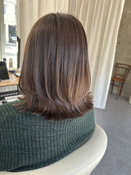 エマ 浦上駅前店(EMMA) ベージュ×白髪改善カラー