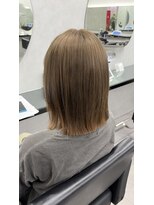 ヴィヒタ 川越 本川越(VIHTA.)&nbsp;ブリーチダブルカラーミルクティーベージュグレージュ川越本川越