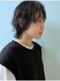 ラフな動き/ウェットウルフ/無造作パーマ/富山/