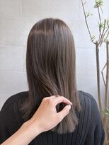 ゲン(gen.)&nbsp;オリーブベージュ/インナーカラー/20代/30代