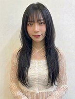 メラク バイ コア(Merak by CoRe.gn) 夏カラー顔周りカットレイヤーカットアッシュブリーチなしカラー