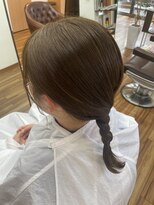 ヘアーロッジ(HAIR ROJJ)&nbsp;透明感たっぷりのナチュラルベージュ