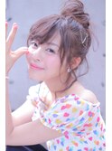 cache cache★お団子・簡単ヘアアレンジ