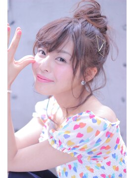 カシュカシュ(cache cache) cache cache★お団子・簡単ヘアアレンジ