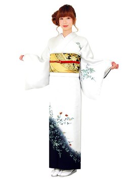 ゲッカビジン(GEKKABIJIN) レンタル訪問着AS84 37000円《東京着物レンタル六本木月下美人》