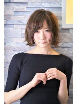 ノアエクレ 銀座(noah ecle)&nbsp;ジェンダーレス☆外はね切りっぱなしボブ♪