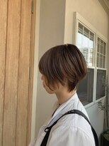 アルク(alku hair) ショートボブ+ベージュ系カラースタイル♪