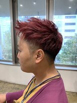 グランルッソ 岡山イオン前(GRAN LUSSO)&nbsp;ツーブロック　ピンク