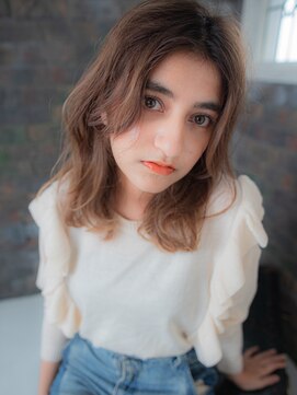 ヘアー アークス 上大岡店(hair ARKS) ゆる巻きセンター分けARKS上大岡