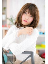 ヘアアンドビューティー ミック(Hair & Beauty miq)&nbsp;リッチ仕上げ◎ココアベージュ重軽ワンカールa