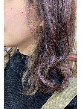 ヘアホームエイト(Hair Home No,8) Cherry pink × inner color