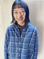 ボコカ(bococa)&nbsp;切りっぱなしボブ×インナーグレージュ