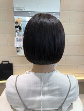 エアー 銀座(air) ★岡田有加★20代30代/まるみが可愛いコンパクトボブ