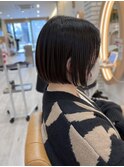 【ミニボブ】ぱっつんボブ 20代30代