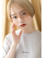 モッズヘア 上尾西口店(mod's hair) 外国人風ハイトーンカラー美髪マッシュボブZ上尾10代20代30代