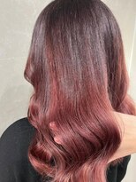 カーラ 北戸田店(Cara)&nbsp;ダブルカラー/ブロッサムレッド/透明感/ケアブリーチ/カット