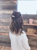 レム 荻窪(REM)&nbsp;おしゃれハーフアップ