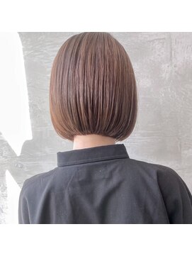 ギークス(GEEKS) 【GEEKS渋谷】クラシカルボブ/マロンベージュ/秋カラー/20代30代