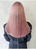 ピンクロング_ミニウルフテラコッタくすみブルー_ba357052