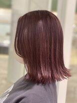 ヘアーズ イオンモール徳島(HAIRZ) 《HAIRZ》大岩真弓☆春はピンクが気分(^^)ブリーチ有り！