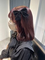 ブリーチなし♪ピンクラベンダー