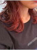 ◆大人カール/ブラッドオレンジ/レイヤーカット