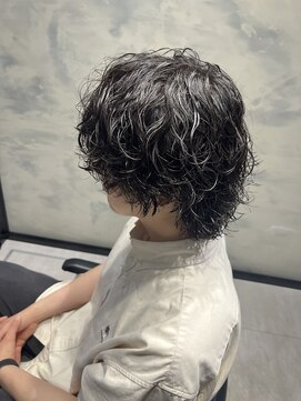 サイファー 心斎橋(CIPHER.) エロさ漂うウルフパーマ