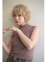 ブゾン(buZon)&nbsp;【buZonブゾン】　ハイトーン×マッシュショート