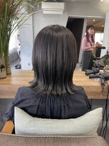 ティティ(TiTi)&nbsp;アッシュグレージュ！ビフォーあり！[TiTi_栗林れい]